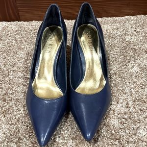 Ralph Lauren blue heels